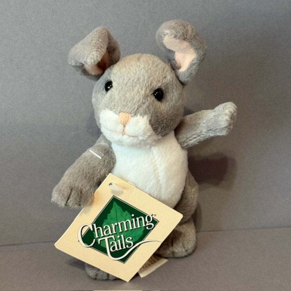 Charming Tails Plush Stuffed Animal Mouse Mice NWT tag Small Binkey Bunny Rabbit